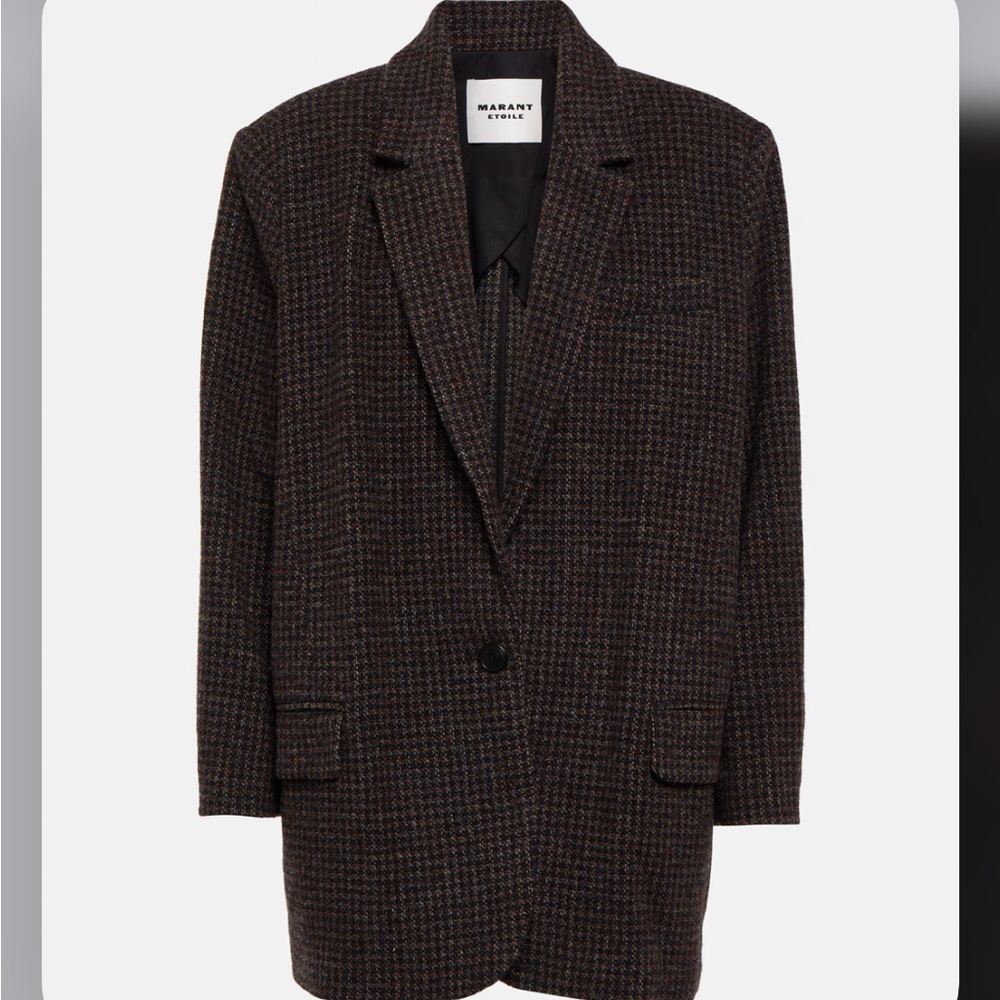Marant Etoile never worn Cikaito wool blazer - shoulder pads removed- sz36